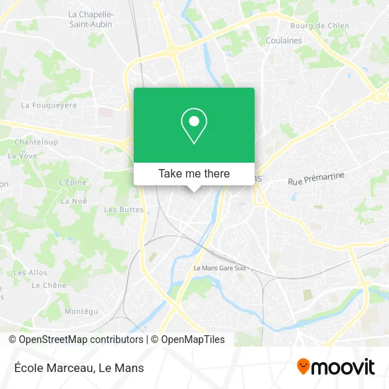 École Marceau map
