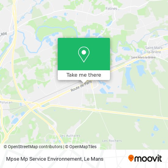 Mpse Mp Service Environnement map