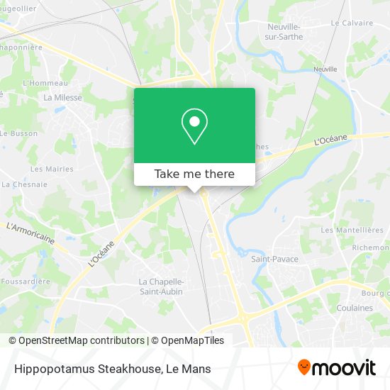 Hippopotamus Steakhouse map