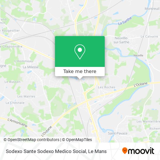 Sodexo Sante Sodexo Medico Social map