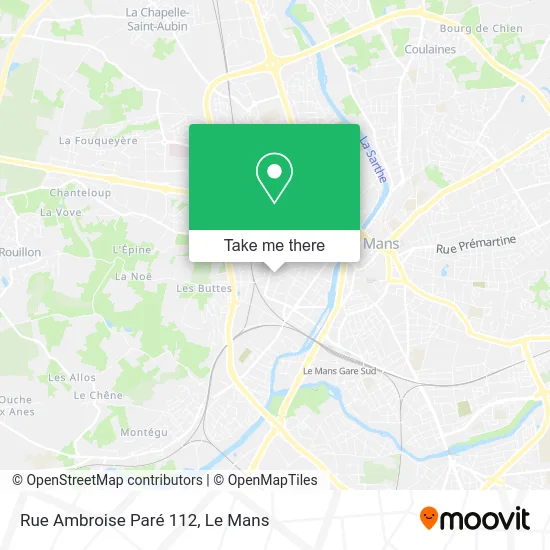 Rue Ambroise Paré 112 map