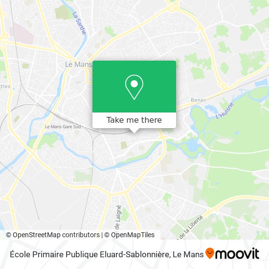 École Primaire Publique Eluard-Sablonnière map