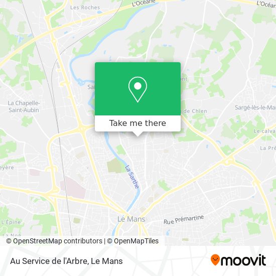 Mapa Au Service de l'Arbre