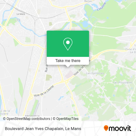 Boulevard Jean Yves Chapalain map