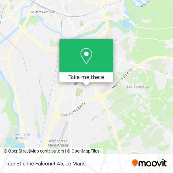 Rue Etienne Falconet 45 map