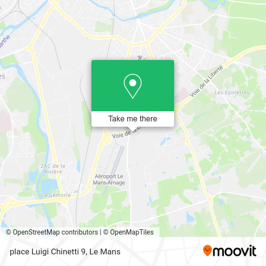 place Luigi Chinetti 9 map