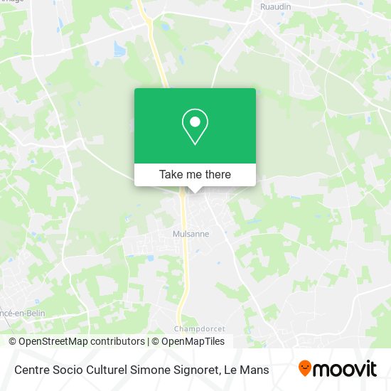 Centre Socio Culturel Simone Signoret map