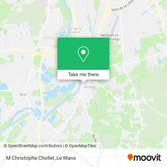 M Christophe Chollet map