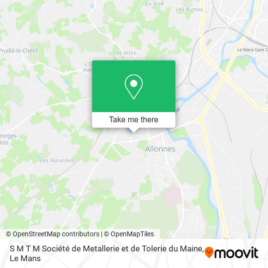 S M T M Société de Metallerie et de Tolerie du Maine map