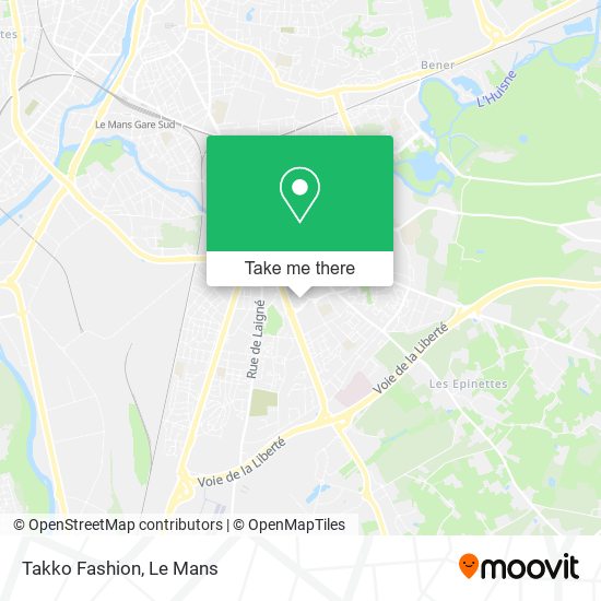 Takko Fashion map