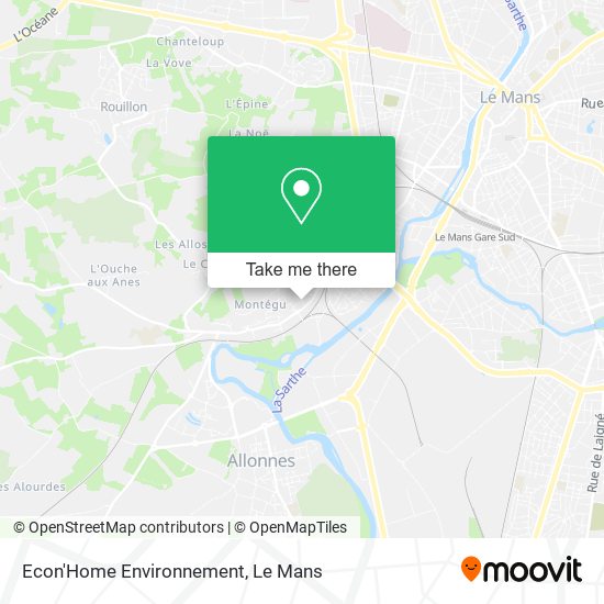 Econ'Home Environnement map