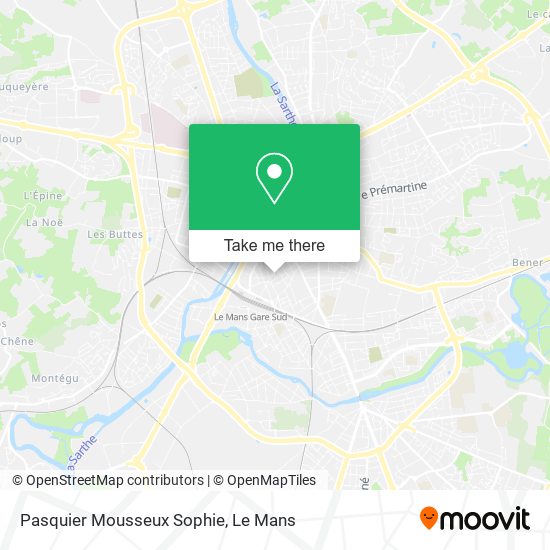 Pasquier Mousseux Sophie map