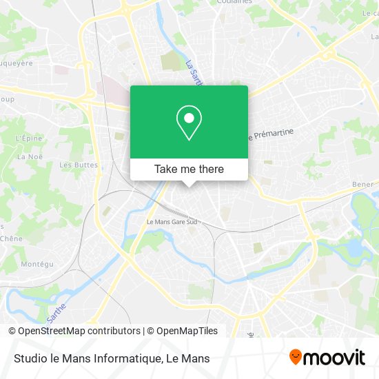 Mapa Studio le Mans Informatique