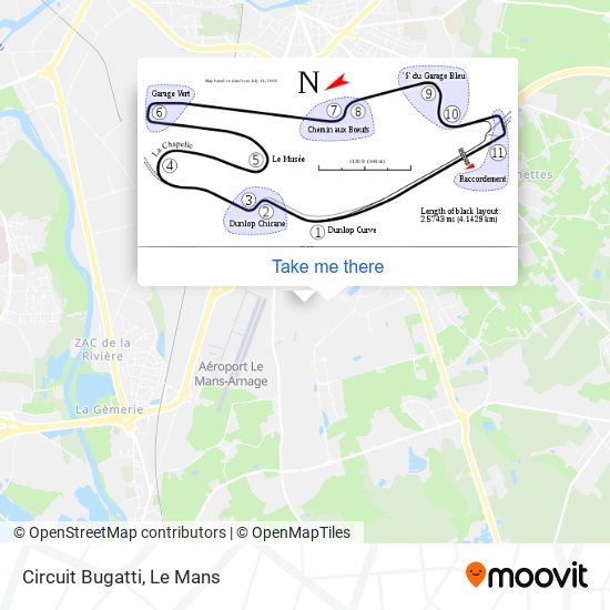 Circuit Bugatti map