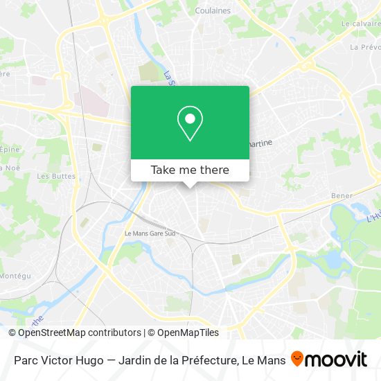 Parc Victor Hugo — Jardin de la Préfecture map