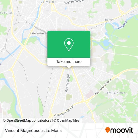 Vincent Magnétiseur map