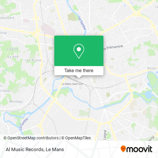 Al Music Records map