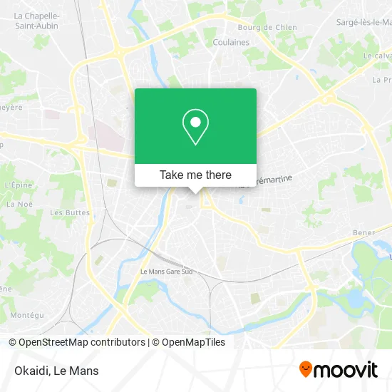 Okaidi map