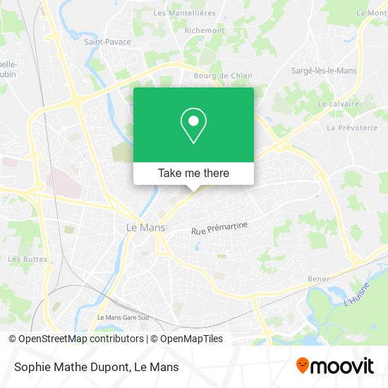 Mapa Sophie Mathe Dupont