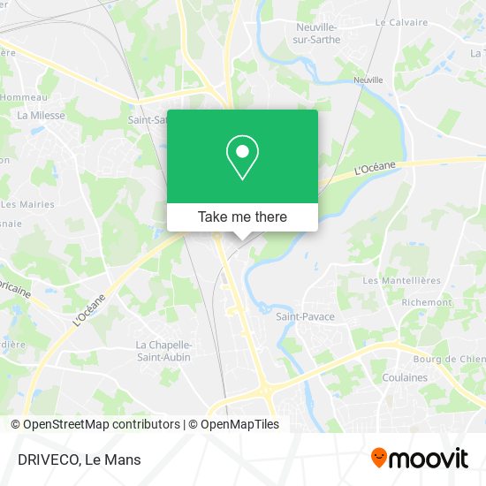 DRIVECO map