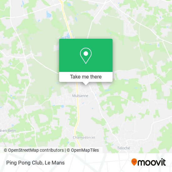 Ping Pong Club map