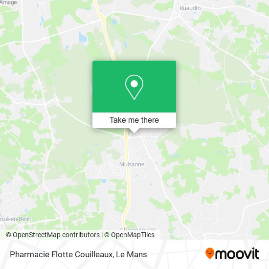 Pharmacie Flotte Couilleaux map
