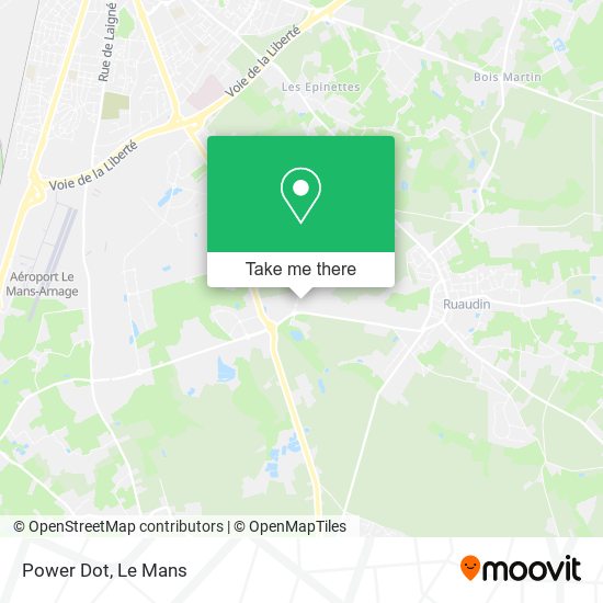 Power Dot map