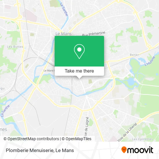 Plomberie Menuiserie map