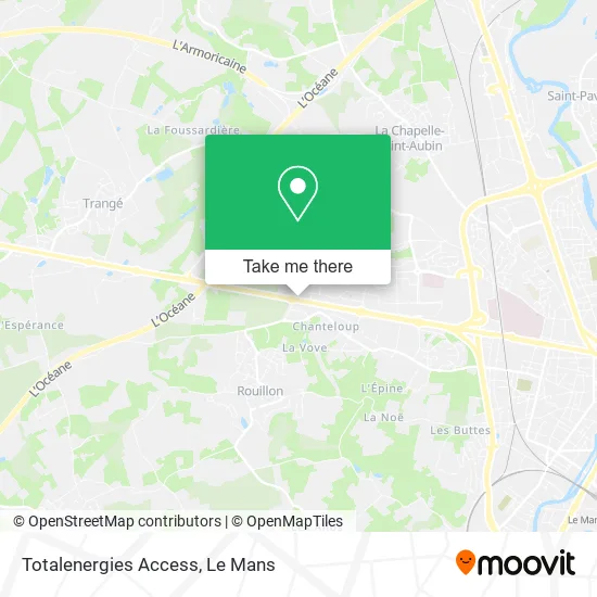 Totalenergies Access map