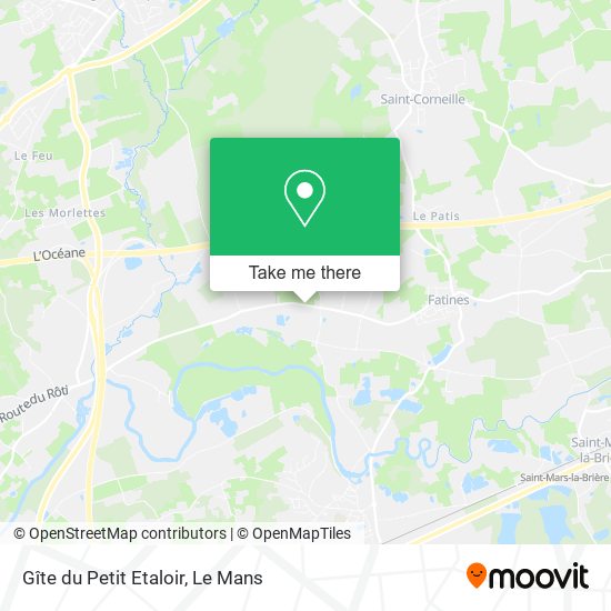 Gîte du Petit Etaloir map