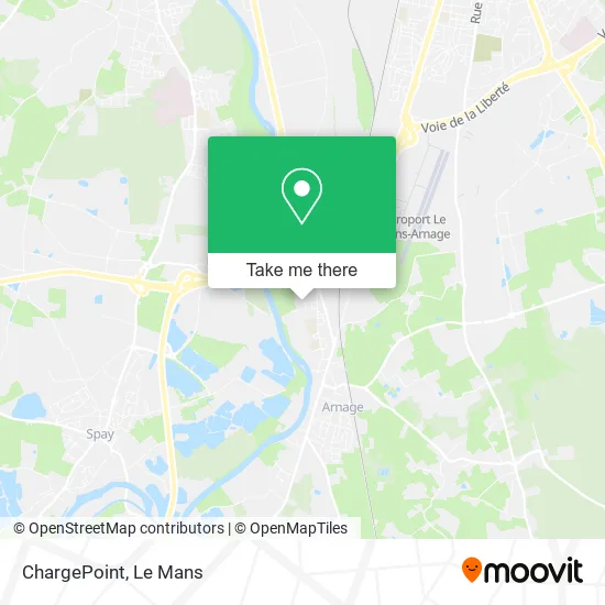 ChargePoint map