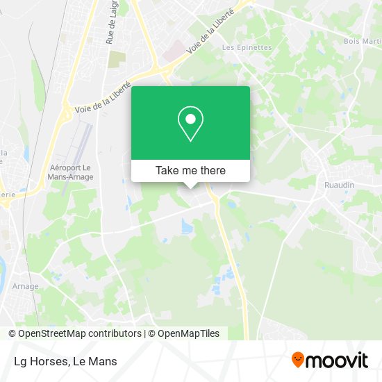 Lg Horses map