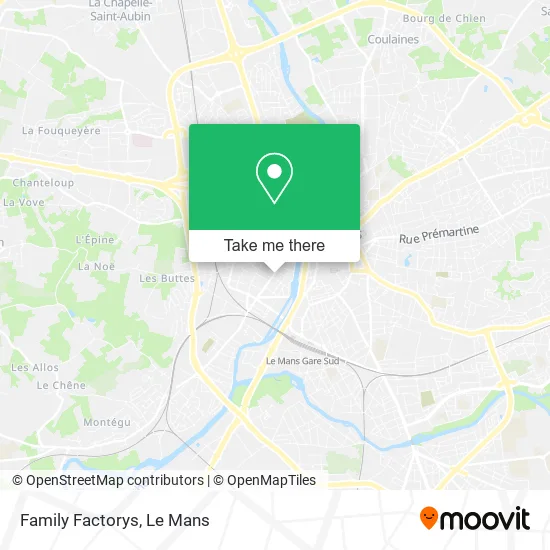 Family Factorys map