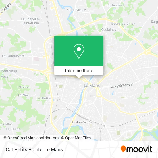 Cat Petits Points map