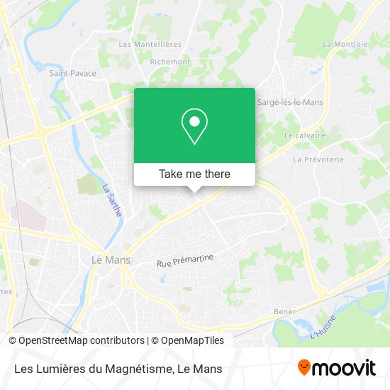 Les Lumières du Magnétisme map