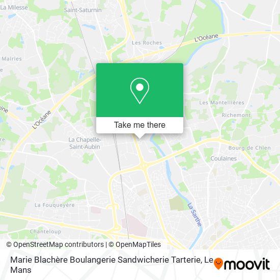 Marie Blachère Boulangerie Sandwicherie Tarterie map