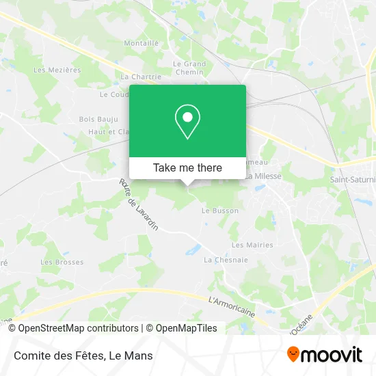 Comite des Fêtes map
