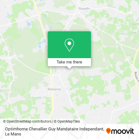 Optimhome Chevallier Guy Mandataire Independant map