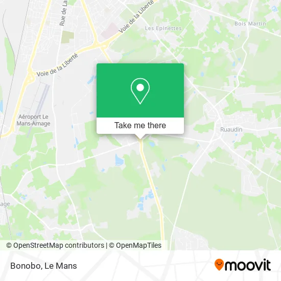 Bonobo map