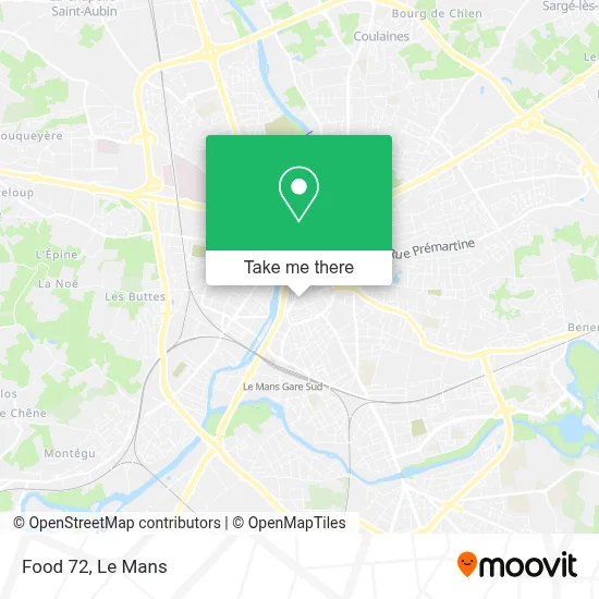 Food 72 map