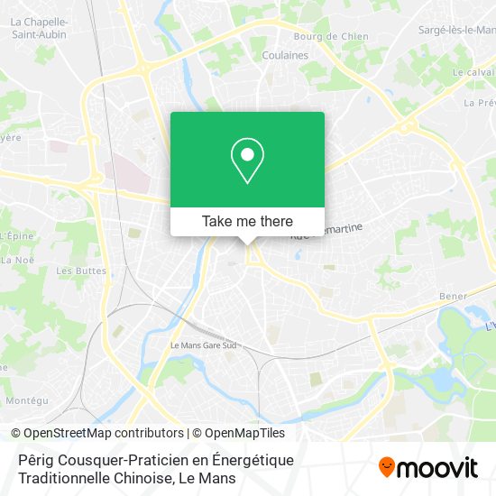 Pêrig Cousquer-Praticien en Énergétique Traditionnelle Chinoise map