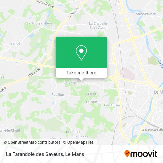 La Farandole des Saveurs map