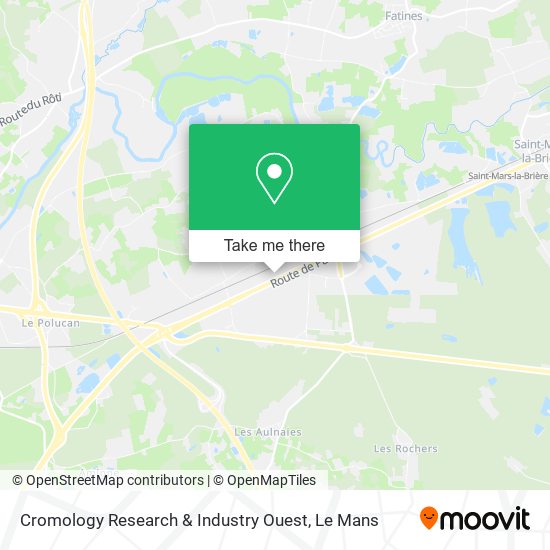 Cromology Research & Industry Ouest map