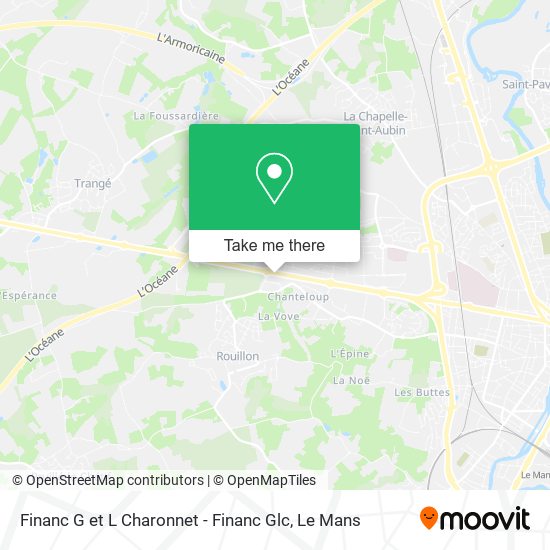 Financ G et L Charonnet - Financ Glc map