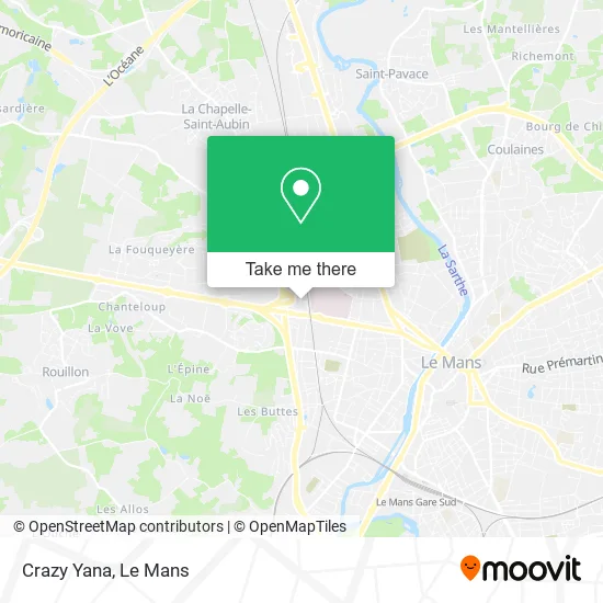 Crazy Yana map