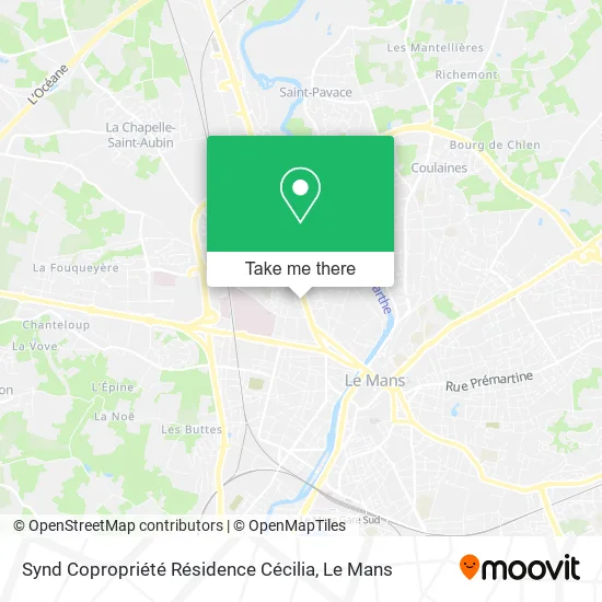 Synd Copropriété Résidence Cécilia map