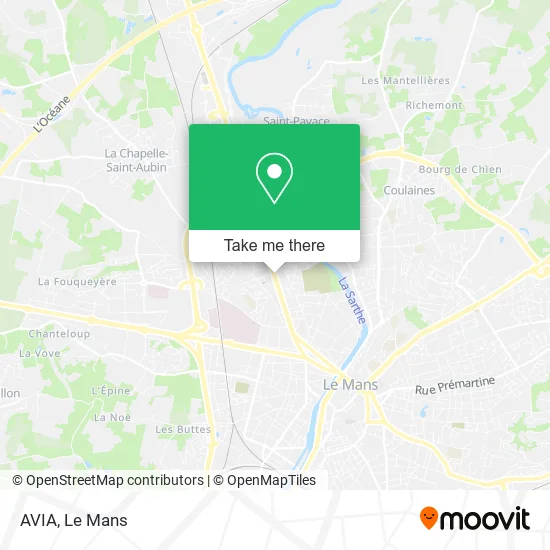 AVIA map