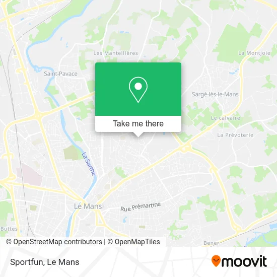 Sportfun map