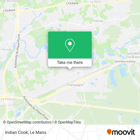 Indian Cook map