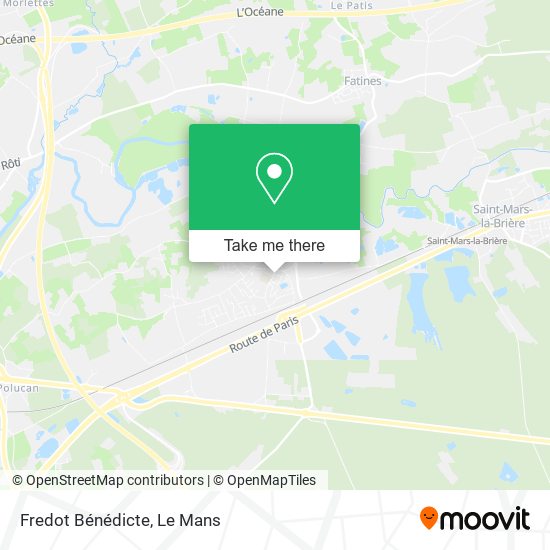 Fredot Bénédicte map